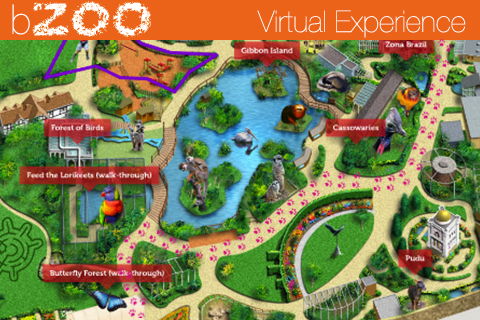 Bristol Zoo Virtual Map